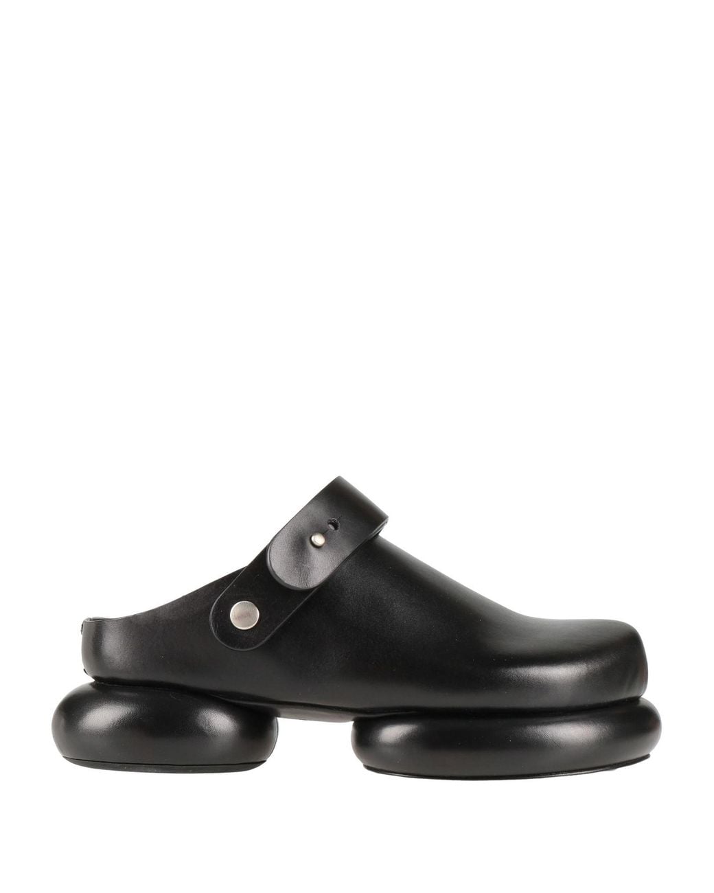 Jil Sander Black Mules & Clogs Leather