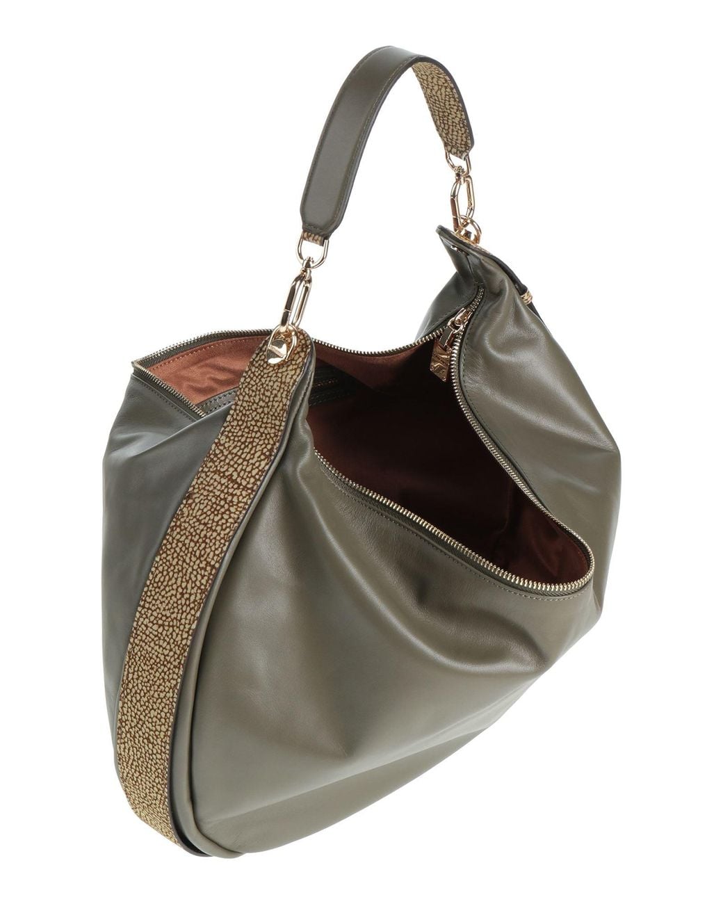 Borsa A Spalla di Borbonese in Gray