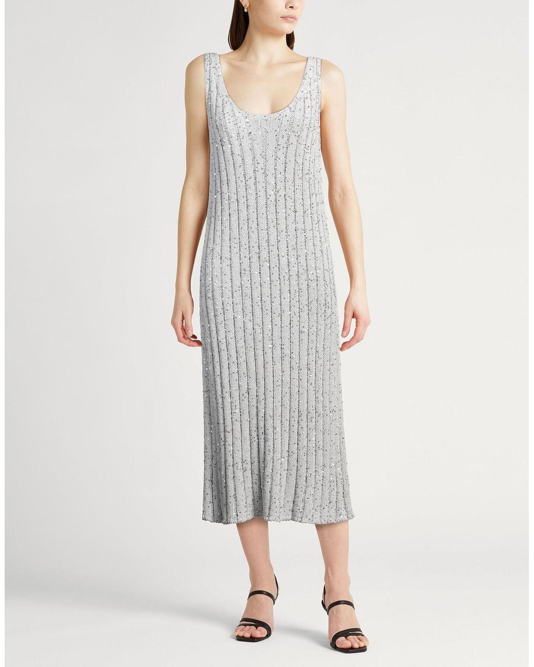 Fabiana Filippi White Midi Dress