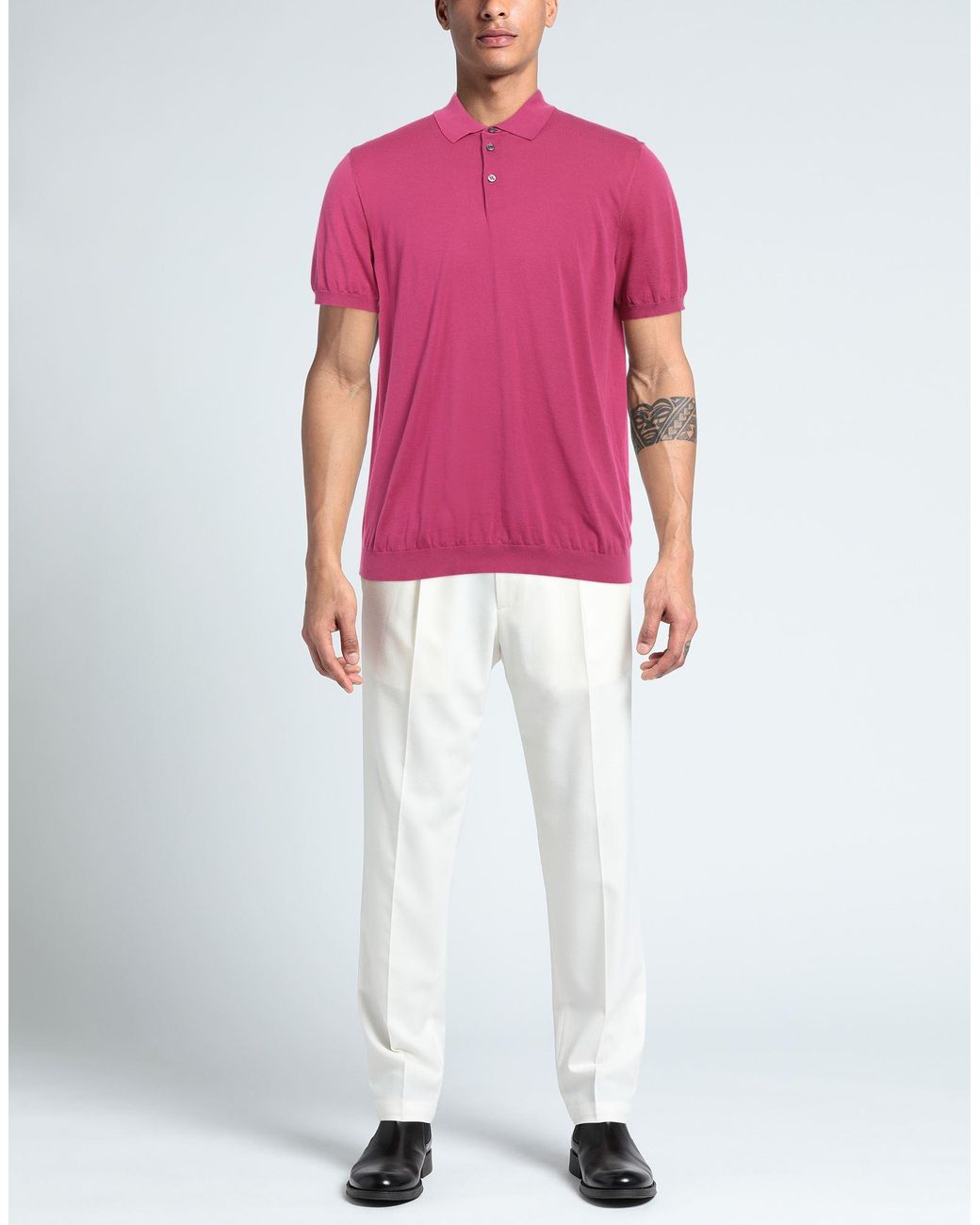 Drumohr Pink Jumper for men