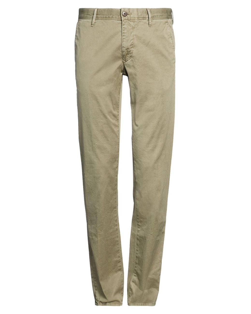Incotex Green Slacks By Slowear Pants Cotton, Elastane for men