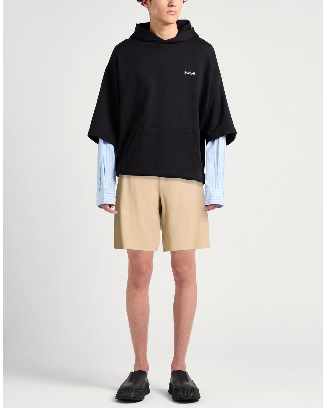 MSGM Natural Shorts & Bermuda Shorts for men