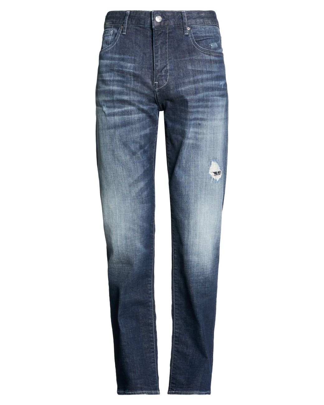 ARMANI EXCHANGE Blue Jeans Cotton, Elastane for men