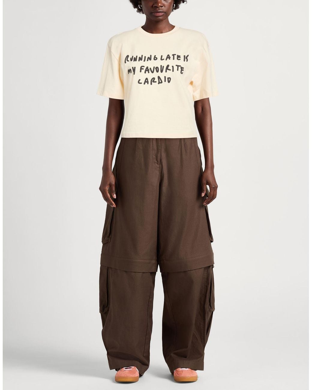 MAX&Co. White Ivory T-Shirt Cotton