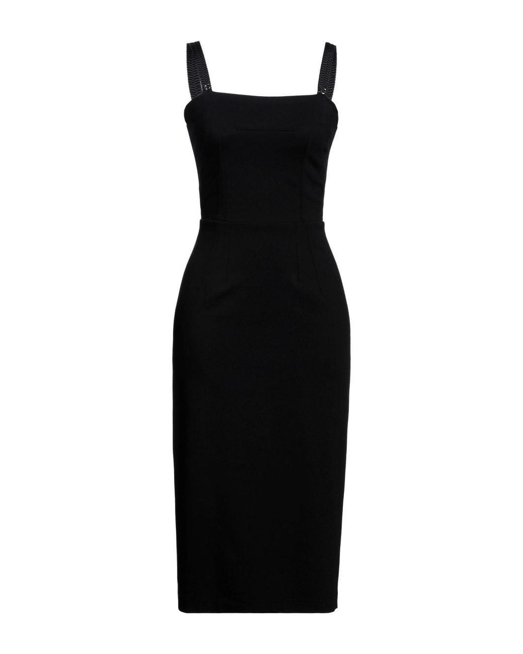 Dolce & Gabbana Black Midi Dress