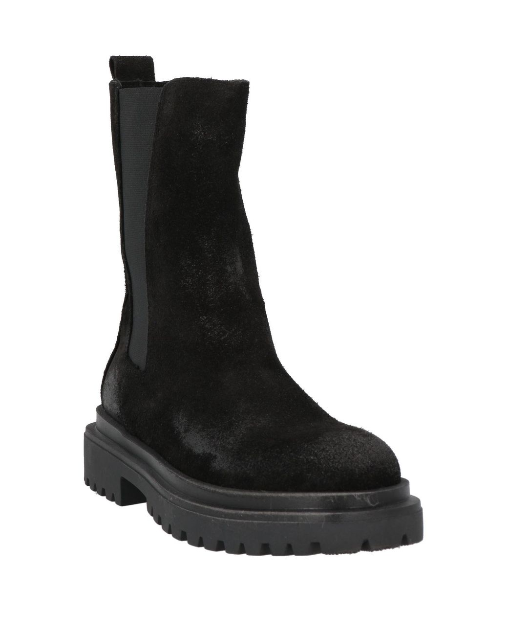 Trend Black Ankle Boots Leather