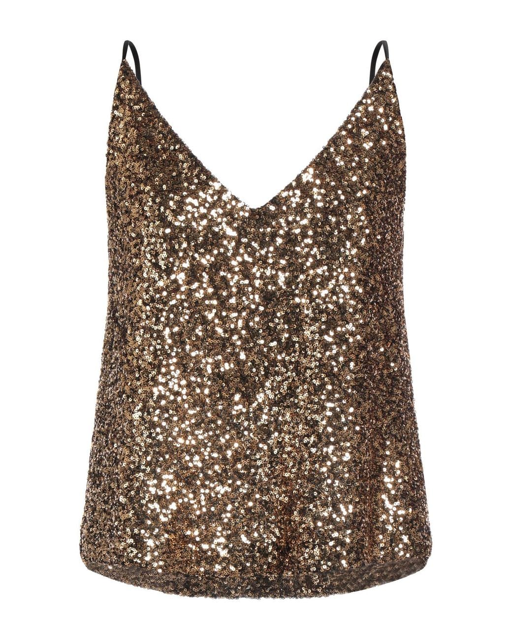 Ottod'Ame Brown Top Polyester