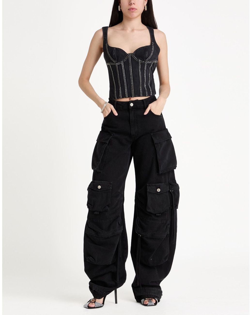 Off-White c/o Virgil Abloh Black Top Cotton