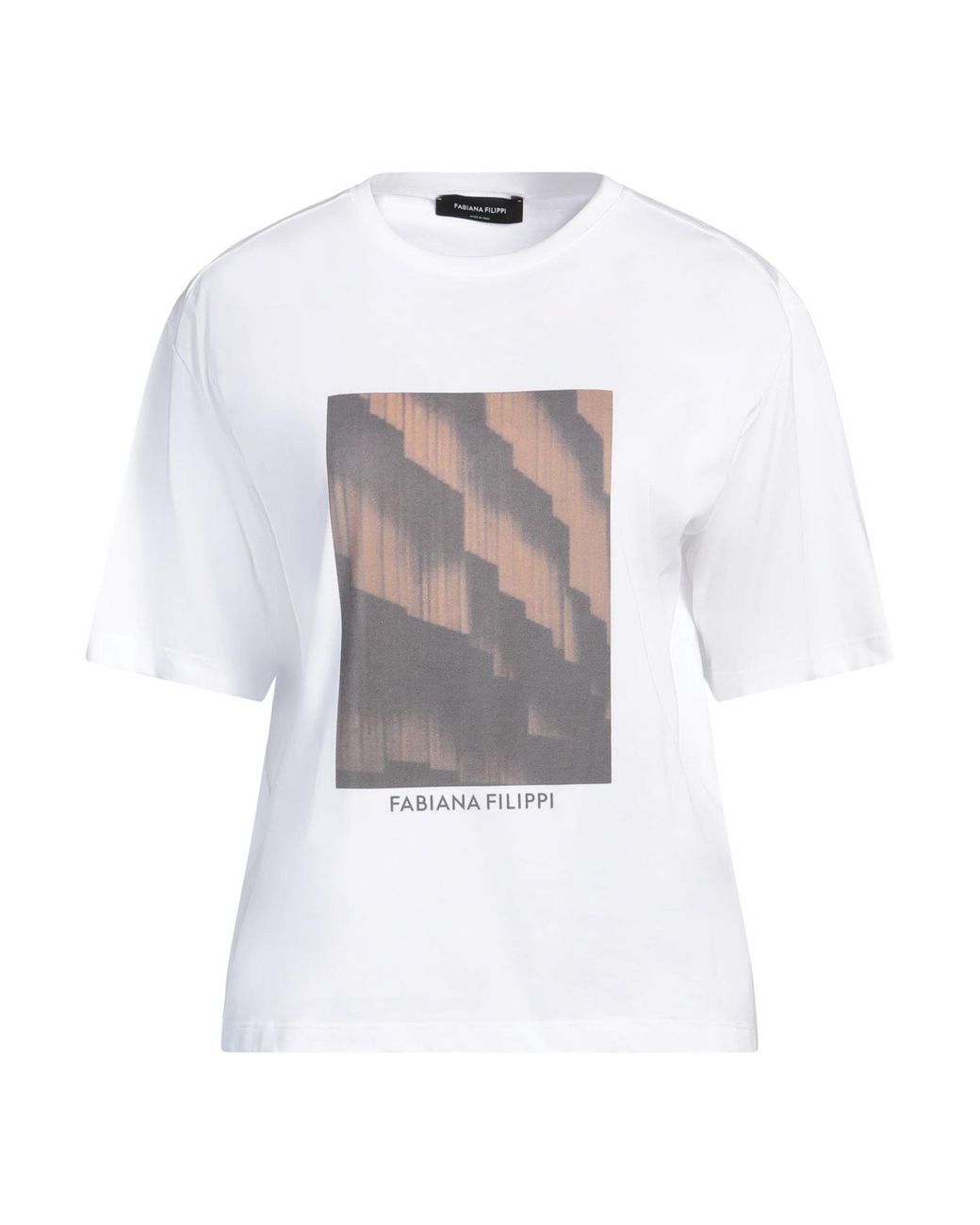 Fabiana Filippi White T-Shirt Cotton