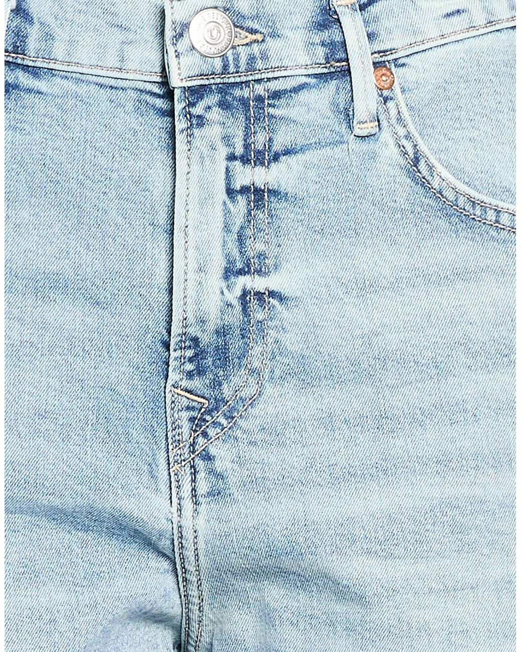 True Religion Blue Jeans Cotton, Polyester, Elastane