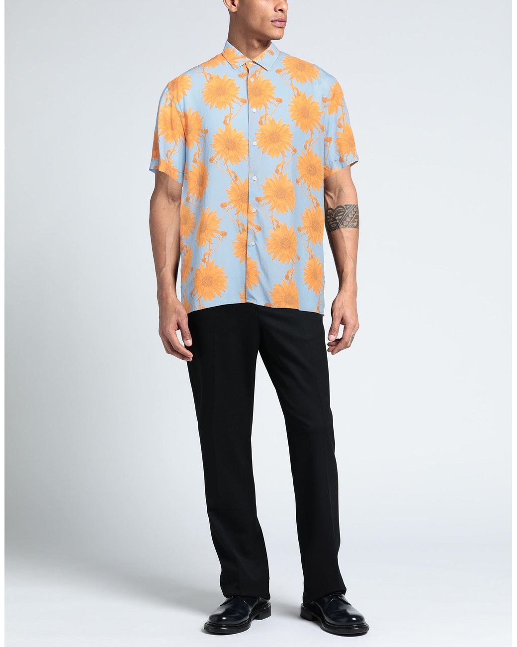 Liu Jo Orange Shirt for men