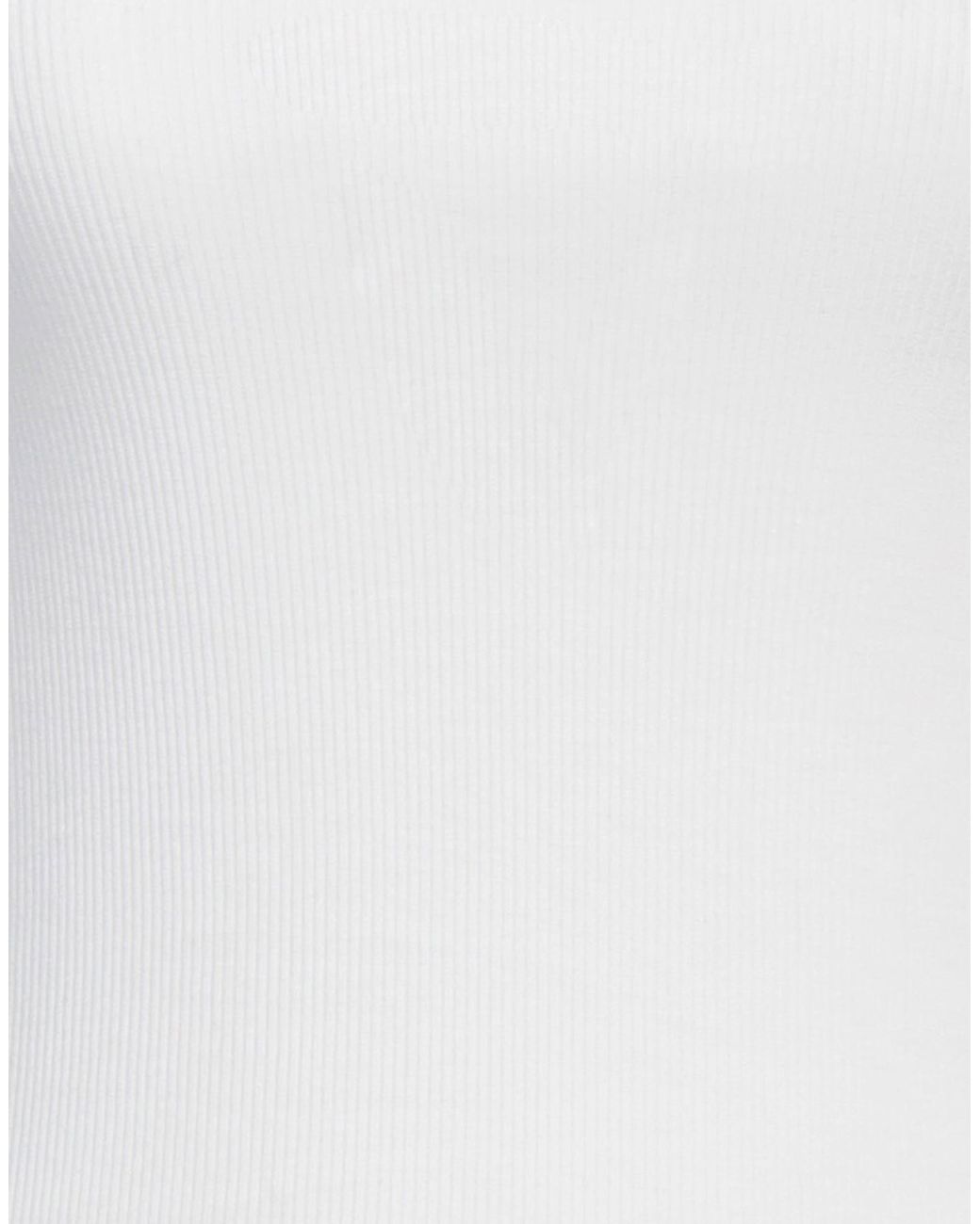 Siedres White Top Polyester, Viscose, Elastane