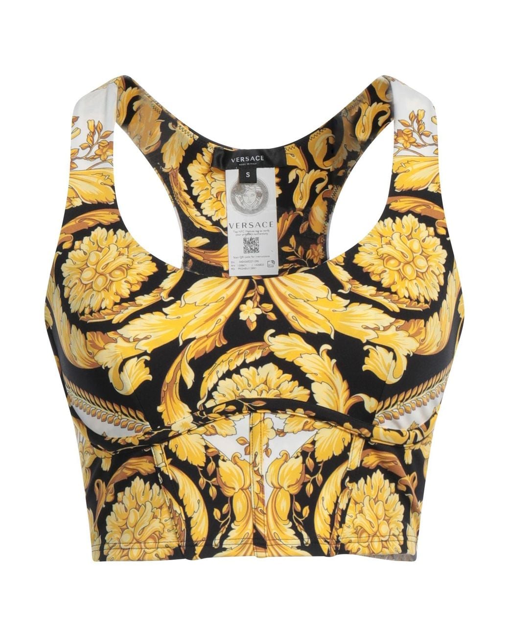 Versace Metallic Top