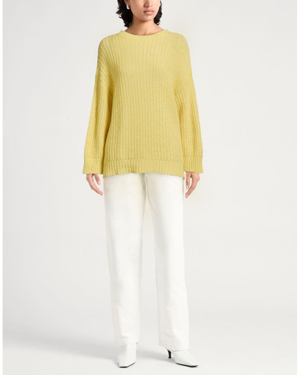 Pullover 120% Lino de color Yellow