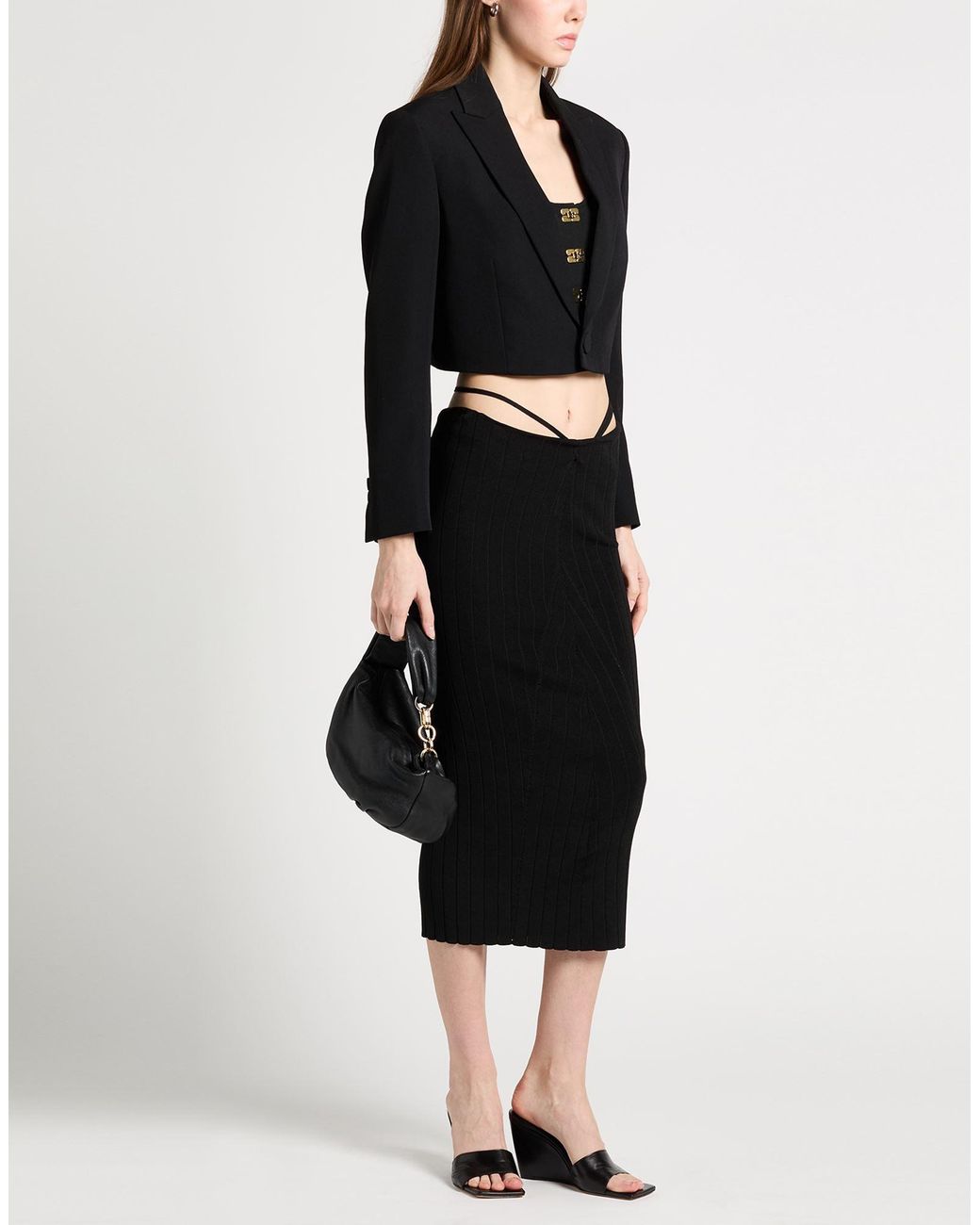 DSquared² Black Blazer Virgin Wool