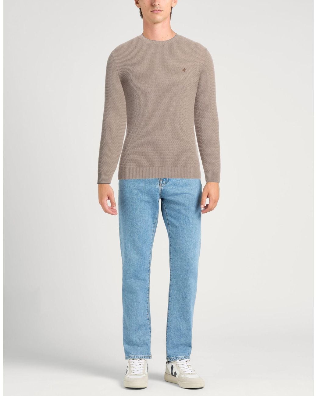 Brooksfield Gray Jumper for men