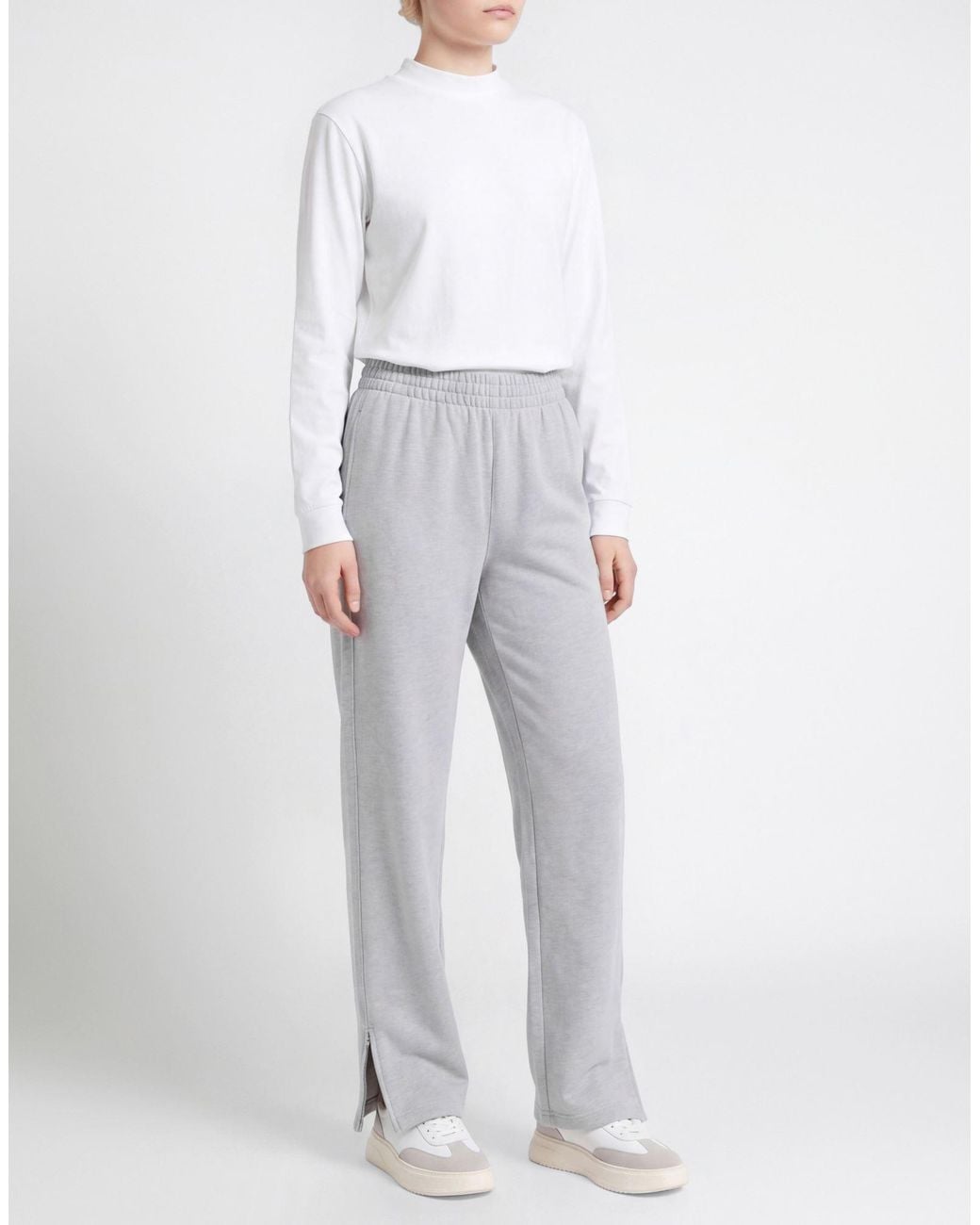 Wardrobe NYC Gray Pants Cotton