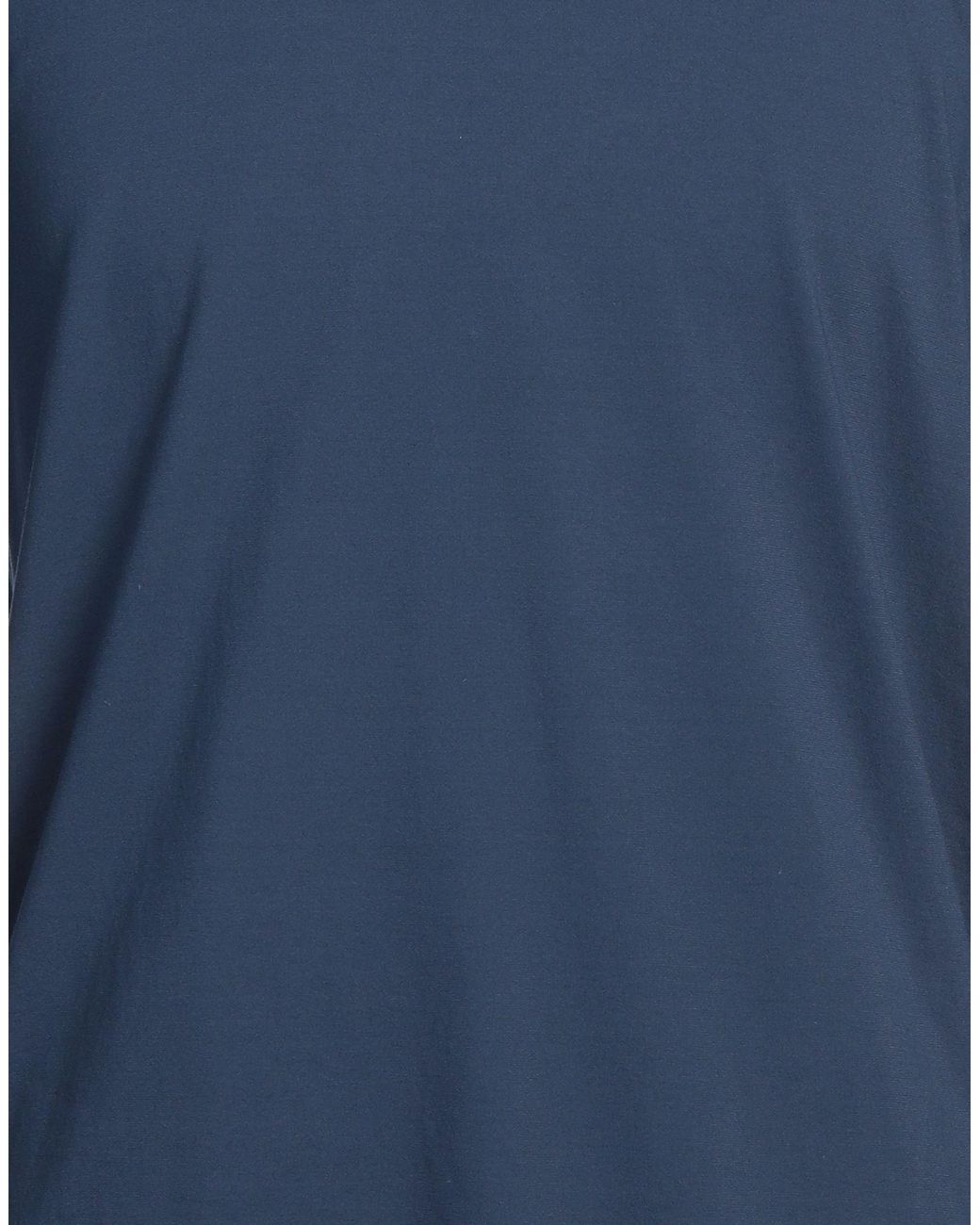 Alpha Studio Blue T-Shirt Cotton, Elastane for men