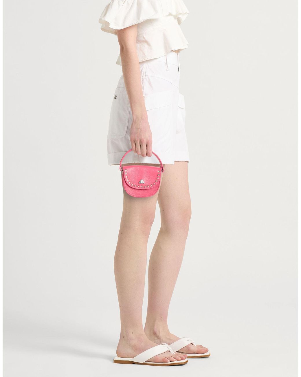 Aniye By Pink Handbag Leather