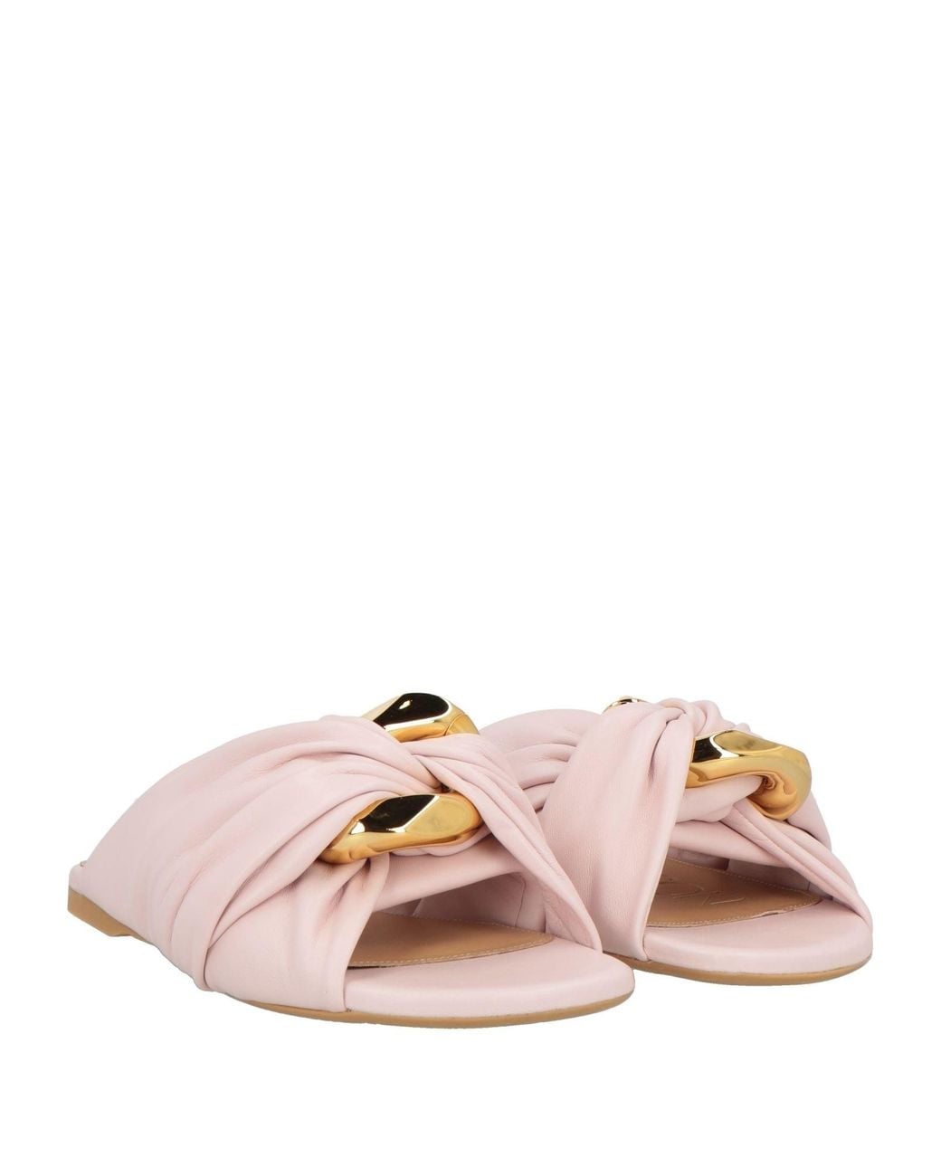 J.W. Anderson Pink Sandals Leather