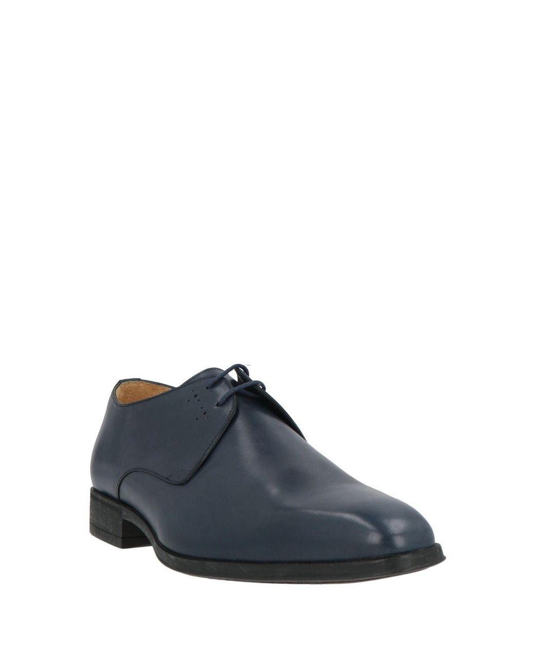 Sutor Mantellassi Blue Lace-Up Shoes for men
