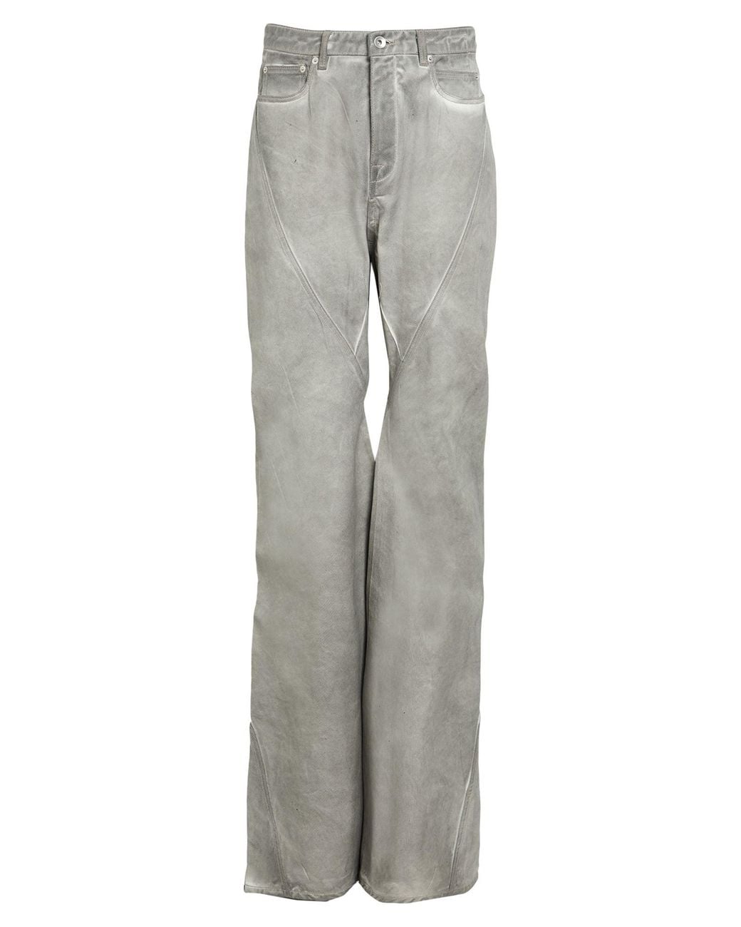 Rick Owens Gray Jeans Cotton for men