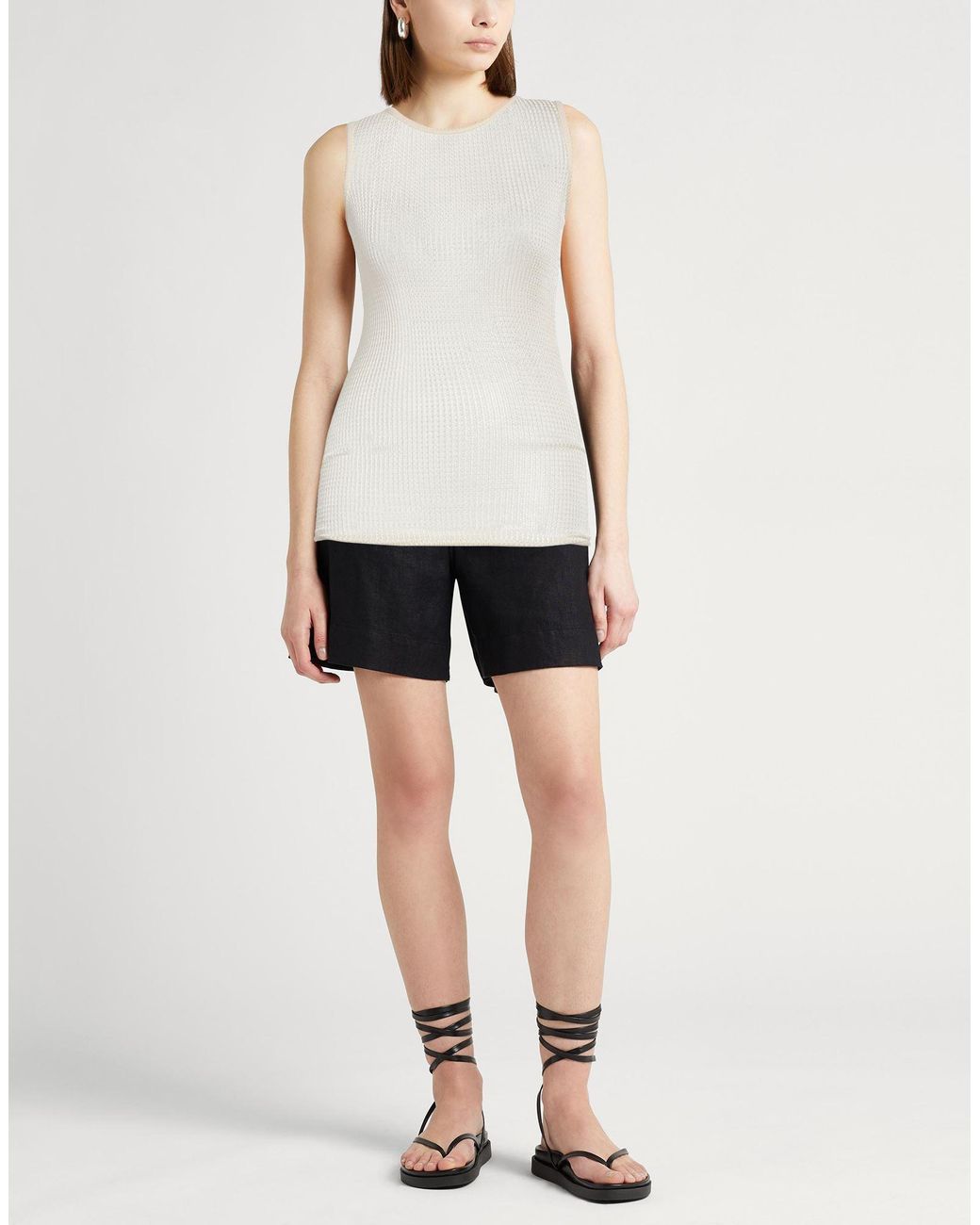 Malloni White Top Polyester