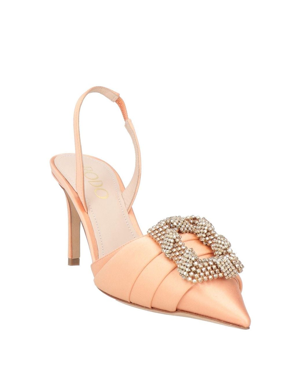 Rodo Pink Pumps Textile Fibers