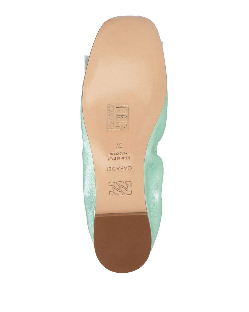 Casadei Green Ballet Flats