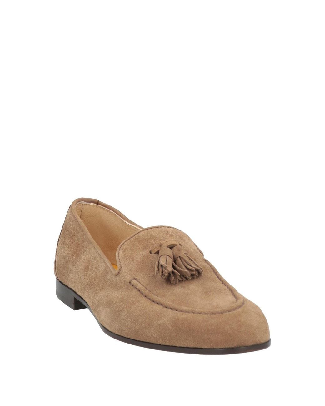 Doucal's Brown Khaki Loafers Leather
