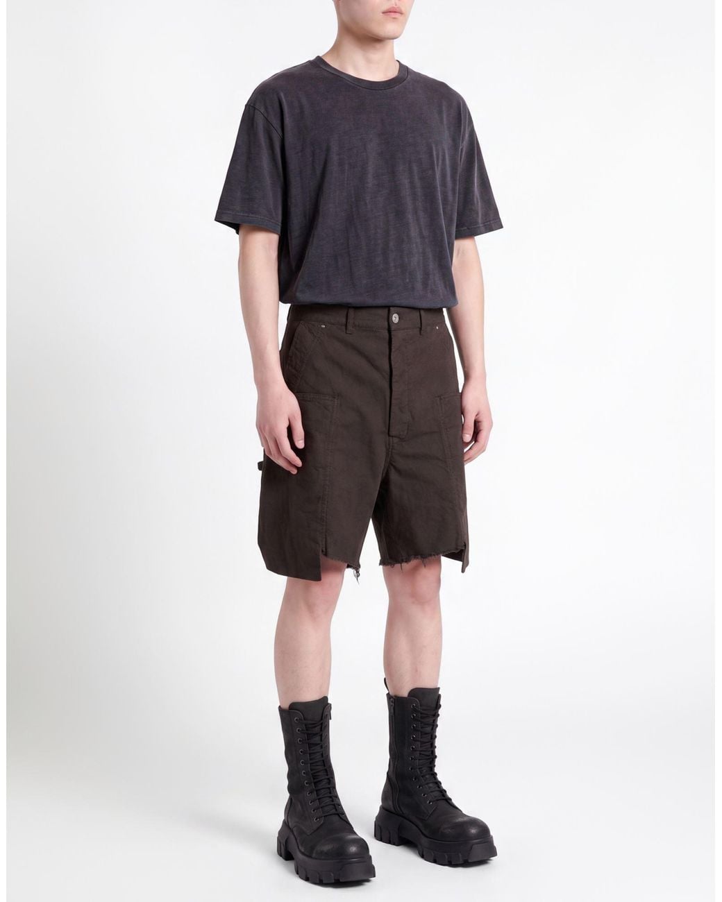 Rick Owens Black Shorts & Bermuda Shorts for men
