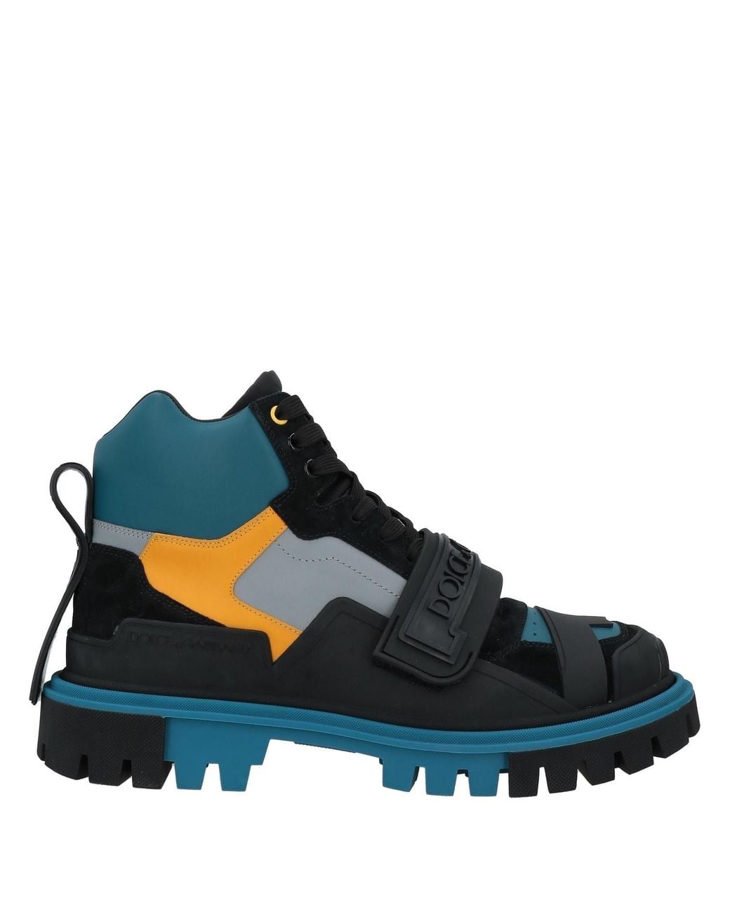 Dolce & Gabbana Blue Ankle Boots for men