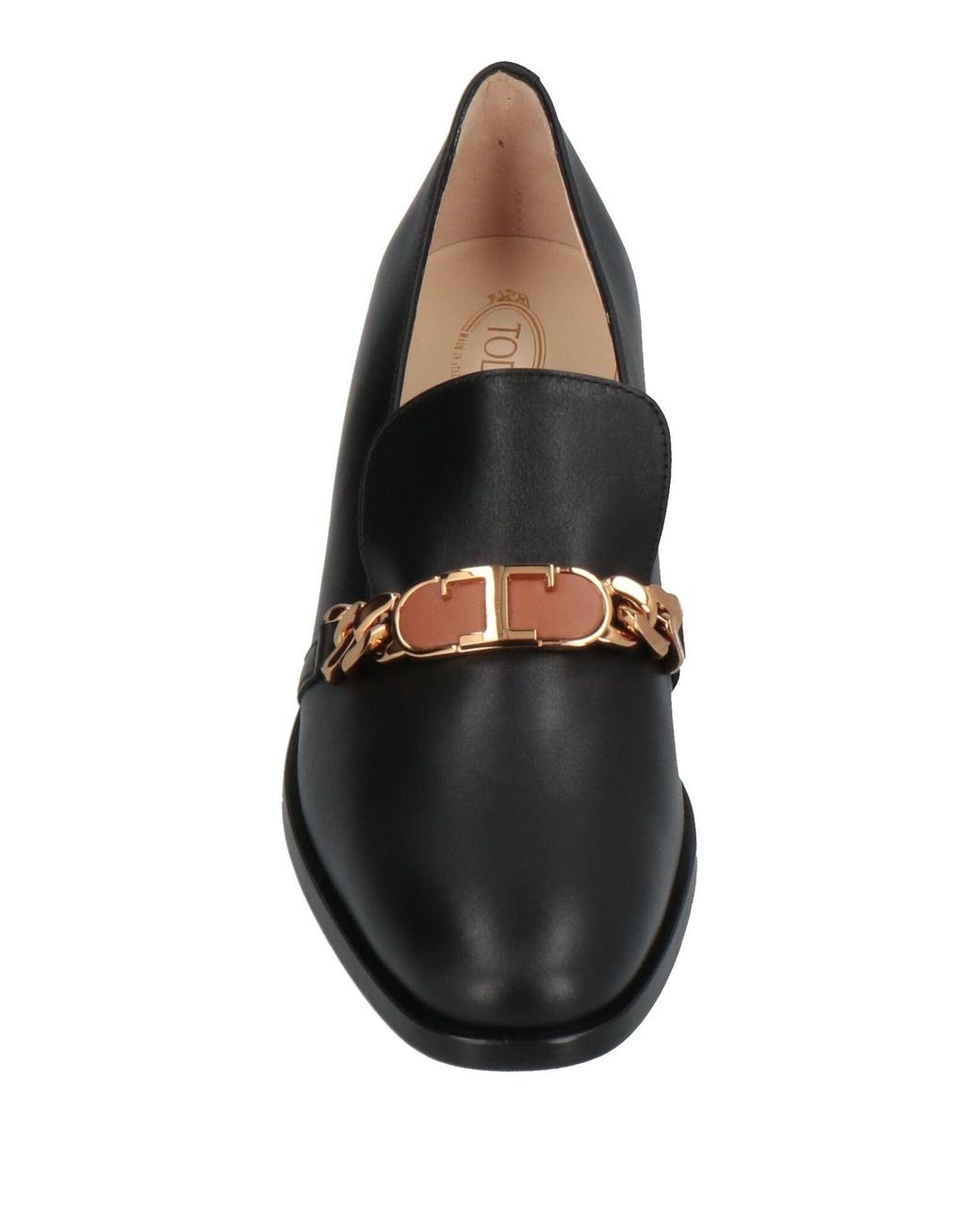 Tod's Black Loafers
