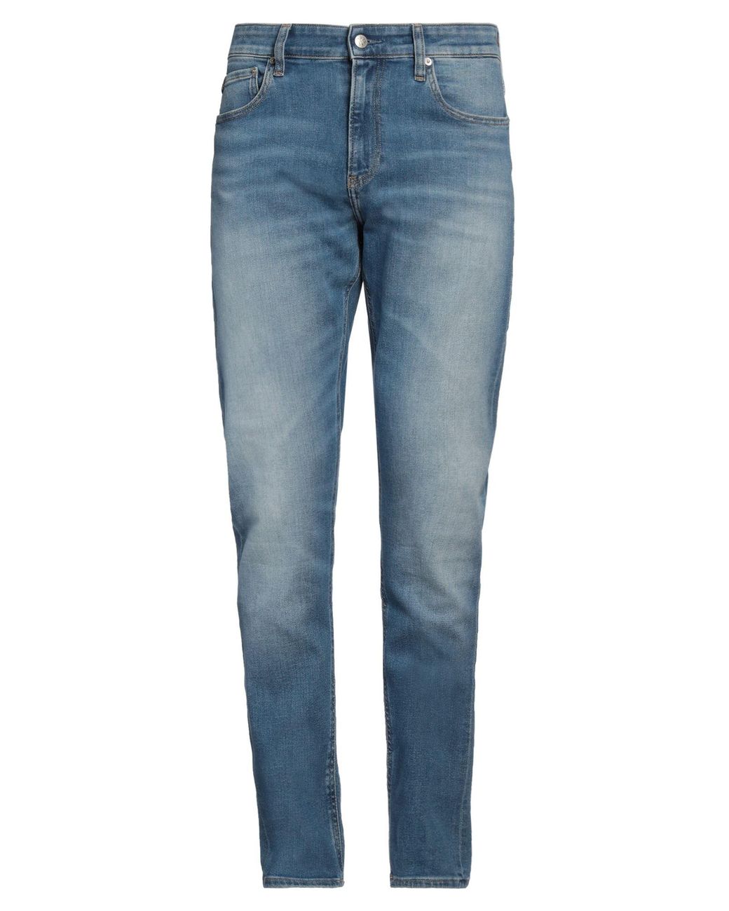 Calvin Klein Blue Jeans Cotton, Recycled Cotton, Recycled Polyester, Elastane for men