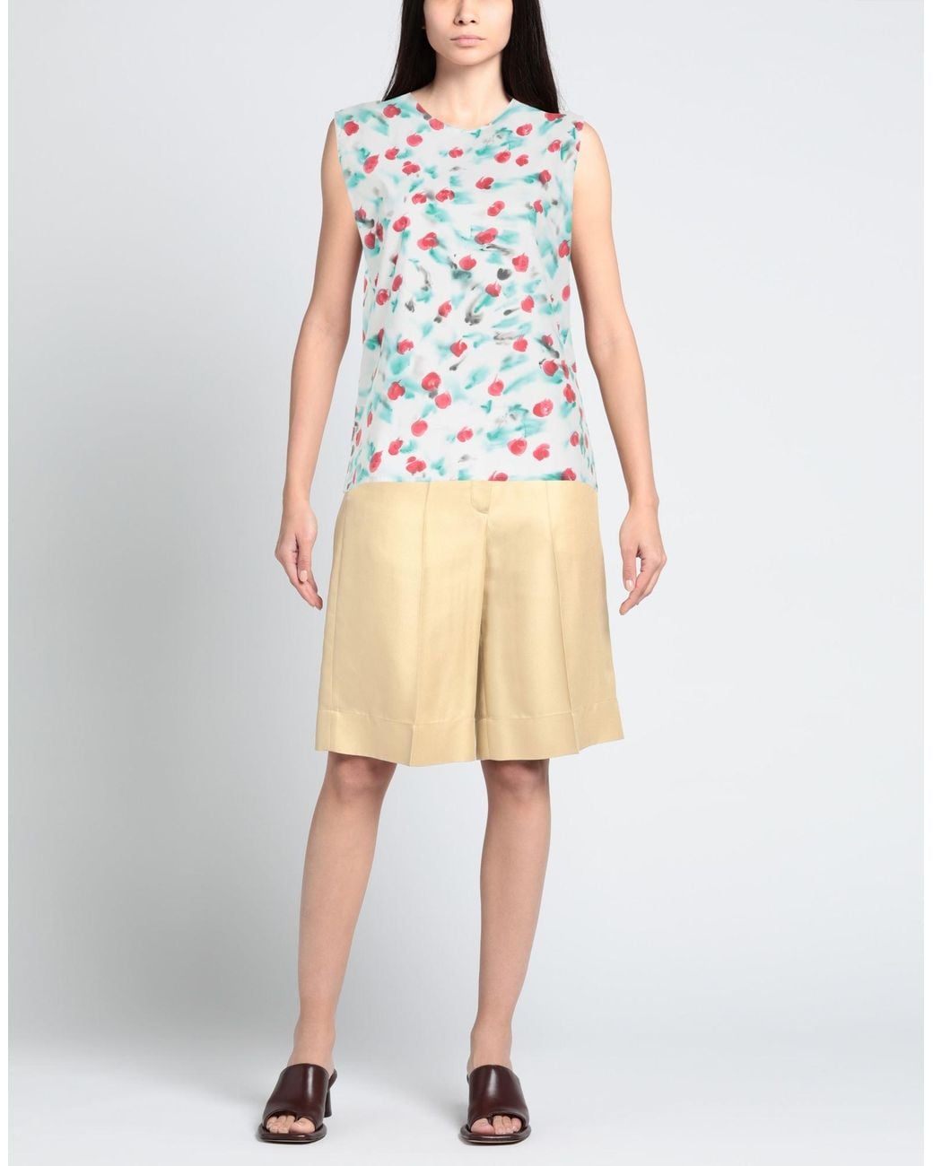 Marni White Top Cotton