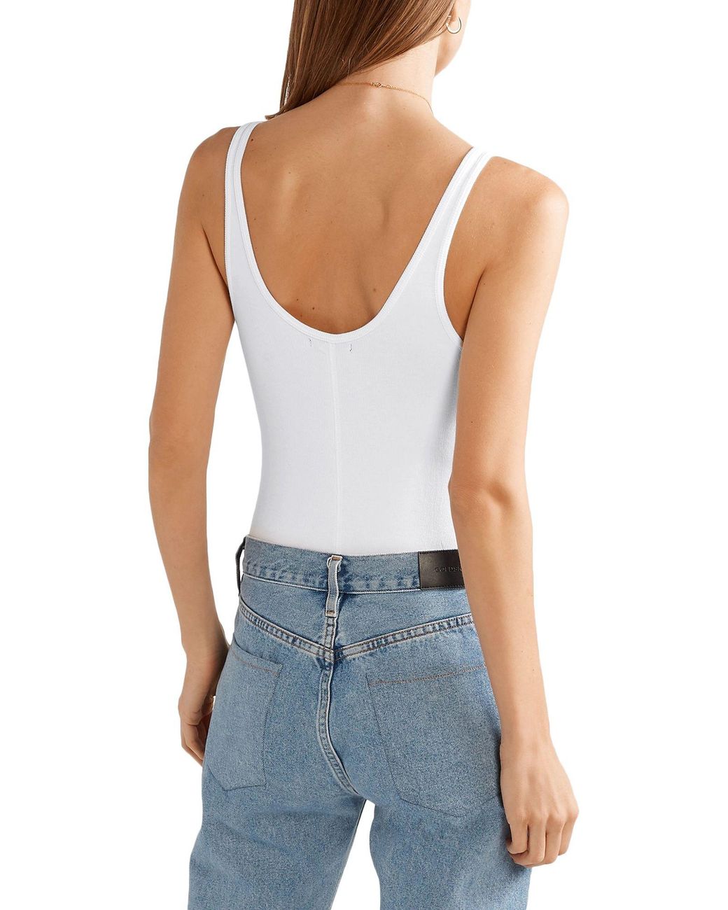 ATM White Tank Tops