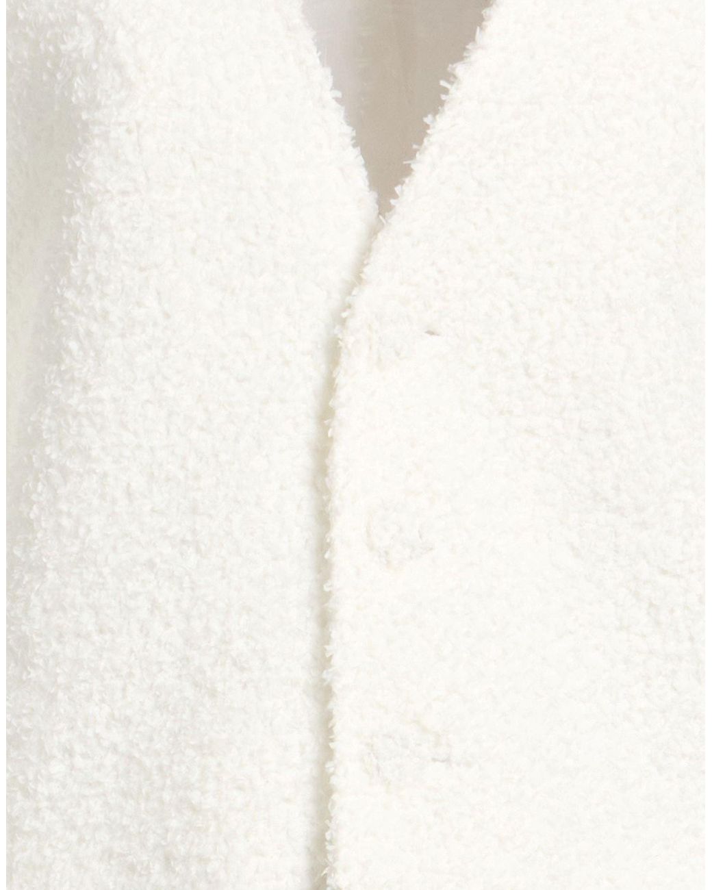 MSGM White Jacket Polyamide, Polyester, Acrylic