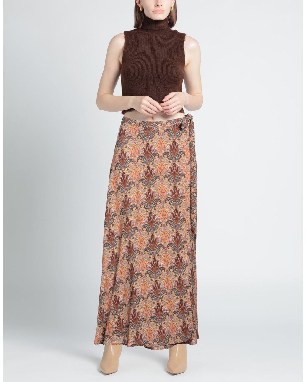 Etro Multicolor Maxi Skirt
