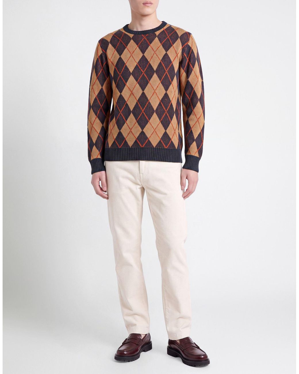 Andrea Fenzi Blue Sweaters for men