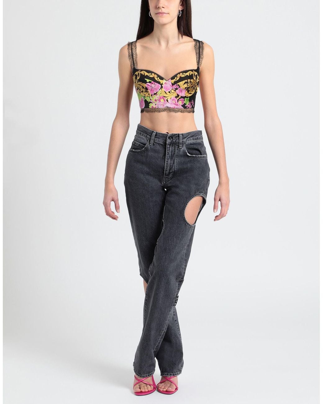 Versace Pink Top