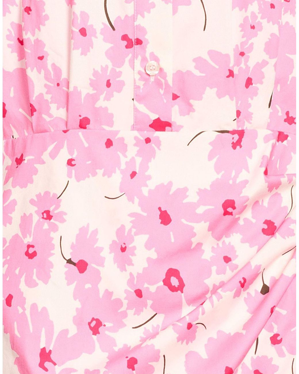 MSGM Pink Mini Dress Cotton