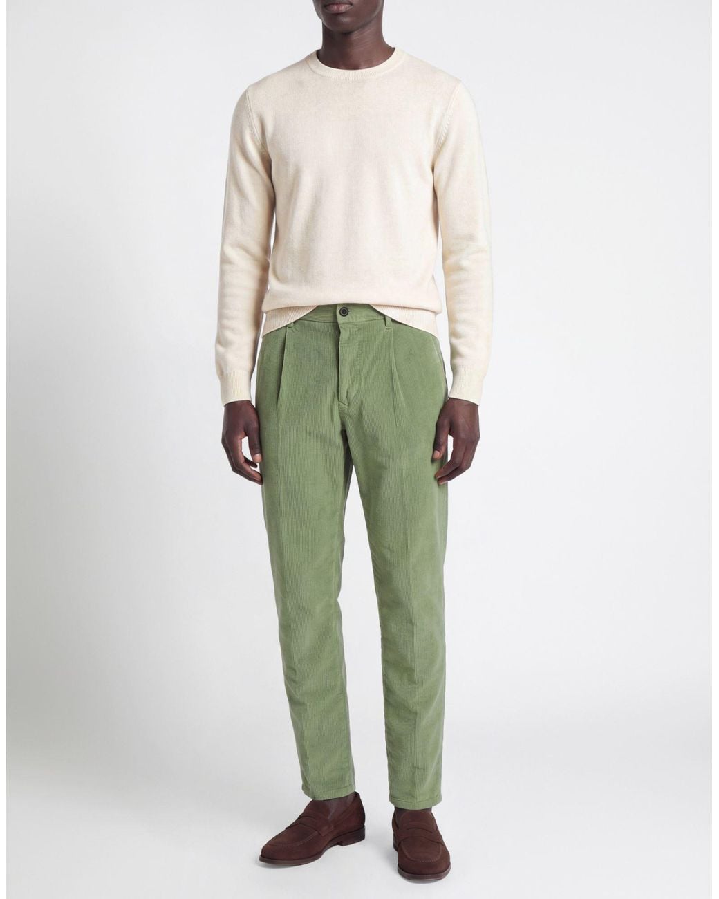 Incotex Green Trouser for men