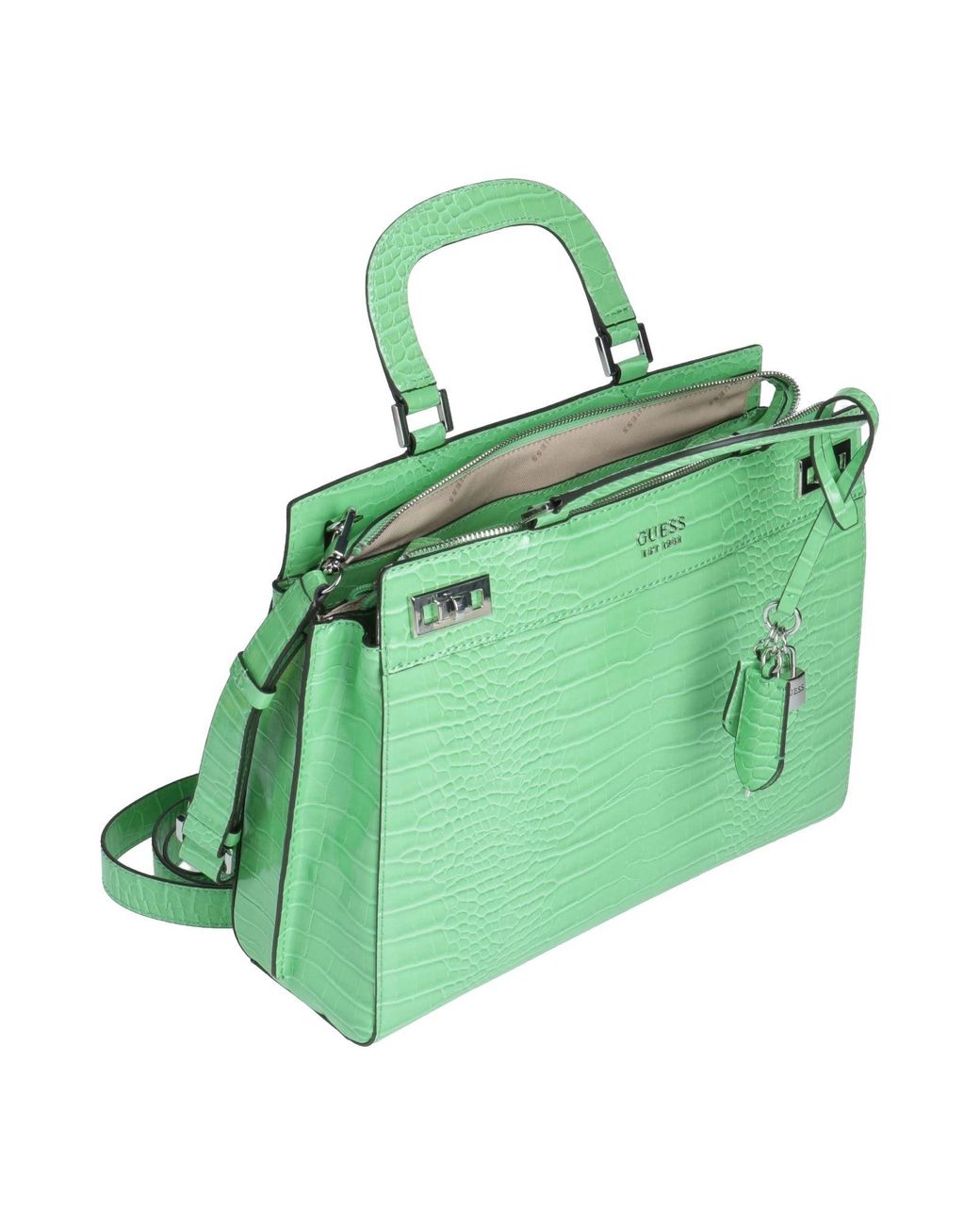 Guess Handbag in Green | Lyst