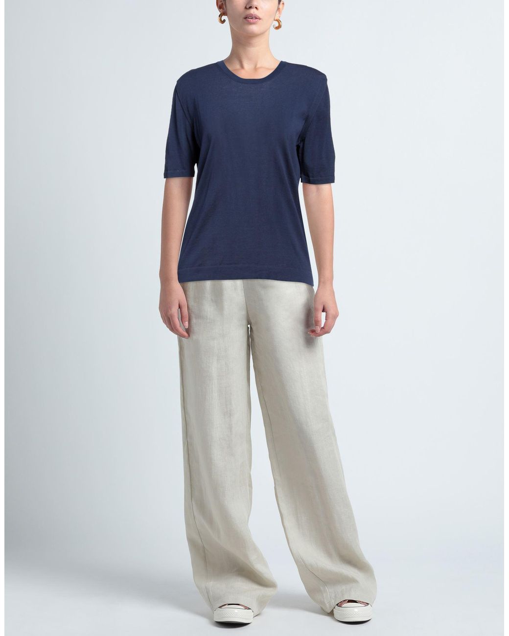 Drumohr Blue Pullover