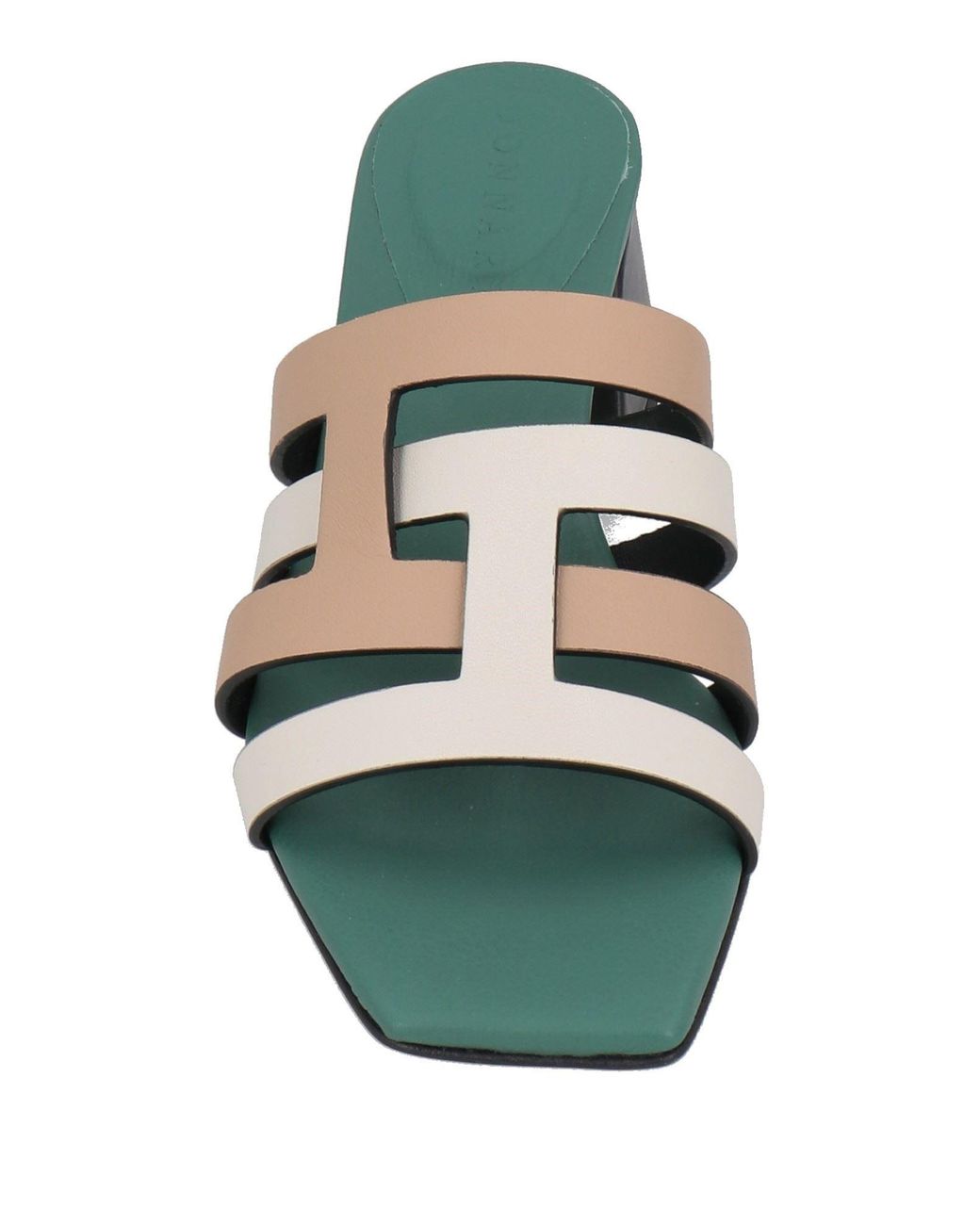 DONNARì White Sandals Soft Leather