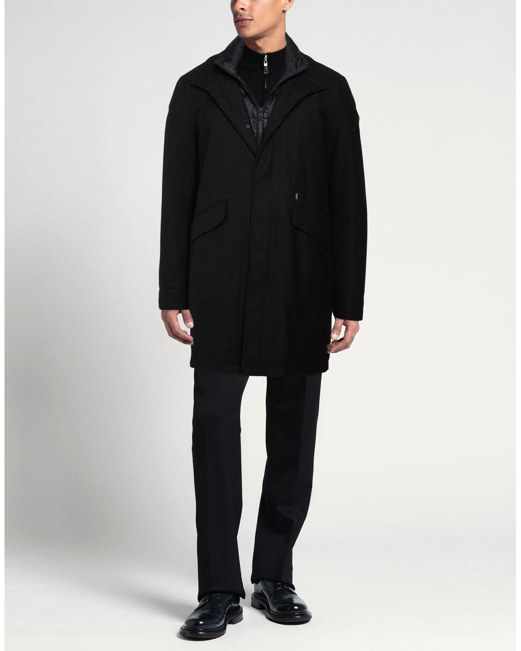 DUNO Black Puffers for men