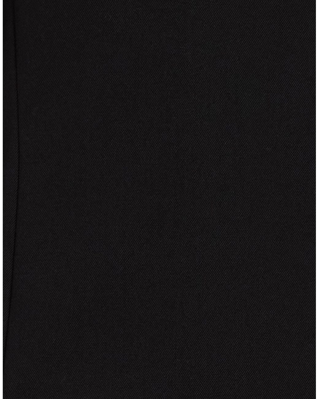 Moschino Black Mini Dress Polyester, Wool, Elastane