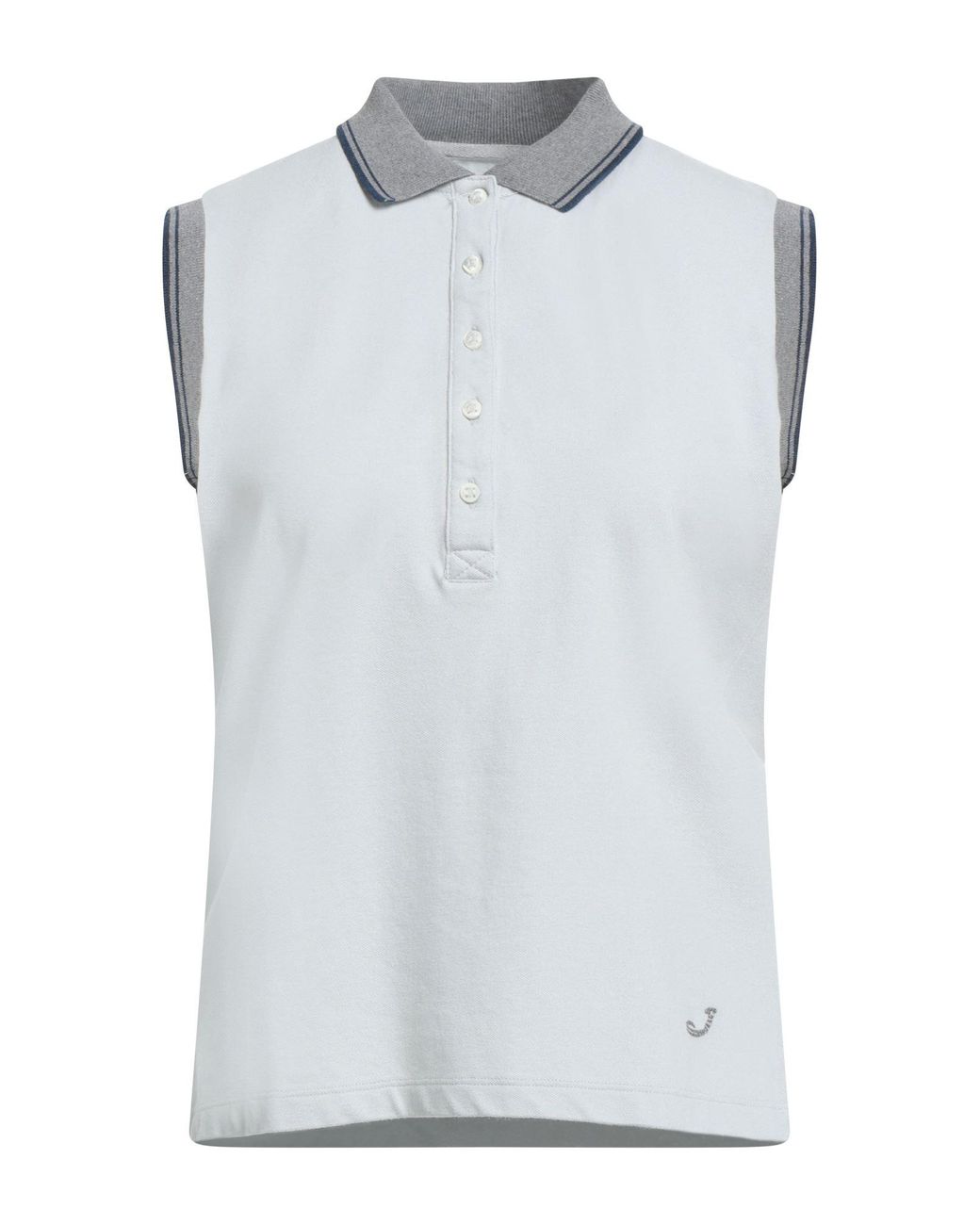 Jacob Cohen Gray Polo Shirt