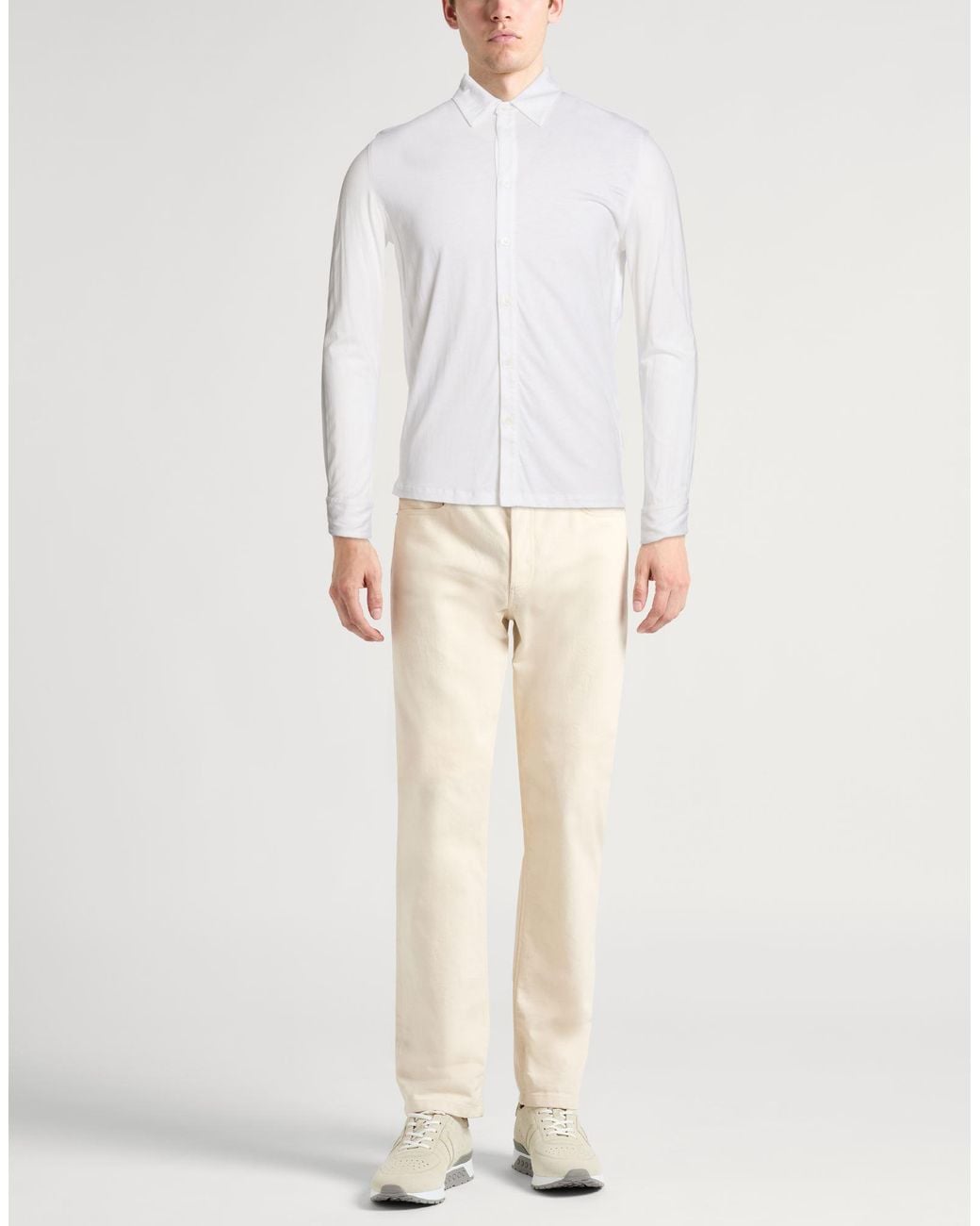 Majestic Filatures White Shirts for men