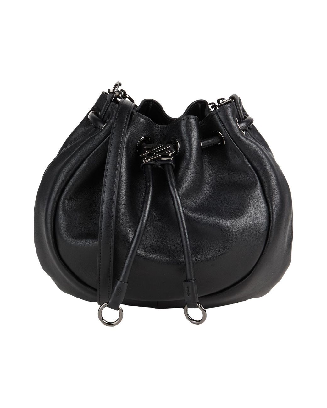 Karl Lagerfeld Black Cross-Body Bag